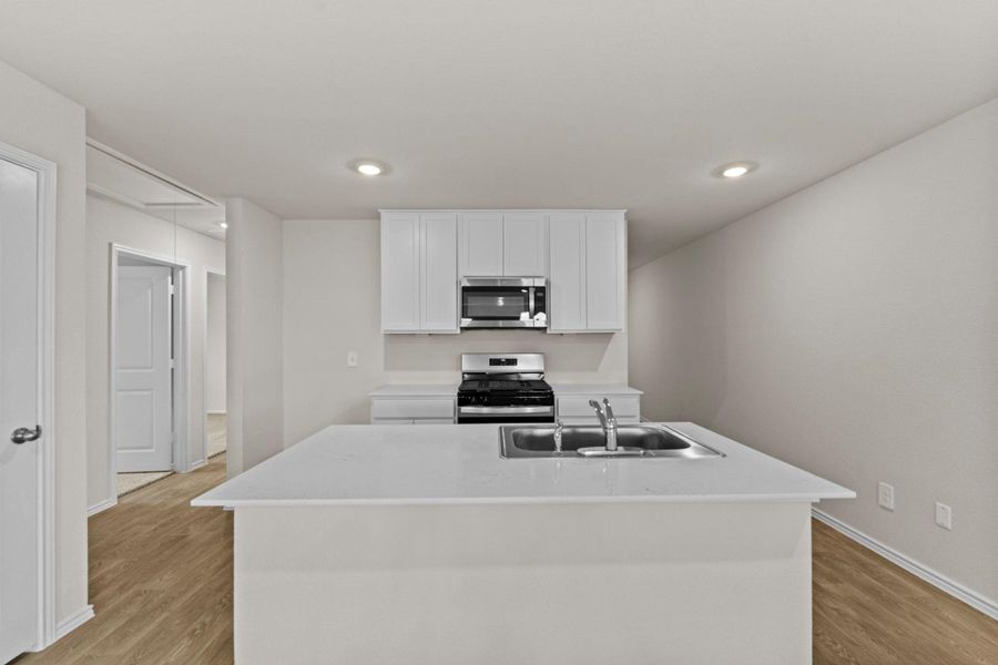 Furnished interior view inside a new home in Sunset Oaks, Maxwell (Image 8). Furnished interior view inside a new home in Sunset Oaks, Maxwell (Image 8).