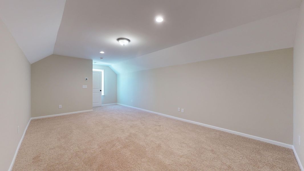 Representative unfurnished interior of a home built from the Rockbridge by Bill Clark Homes in Davenport Farms, Winterville (Image 24).