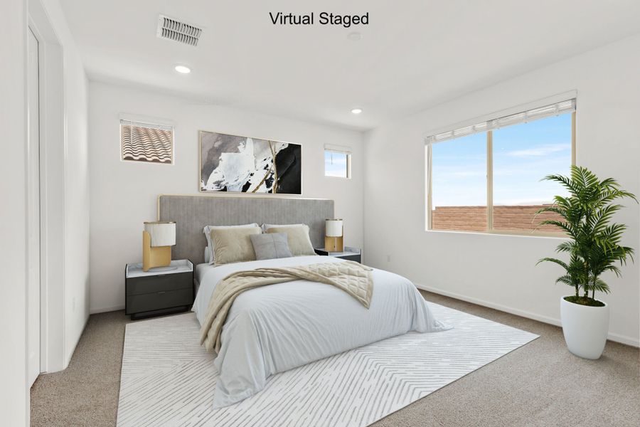 Furnished interior view inside a new home in Oasis At Rocking K, Vail (Image 8).