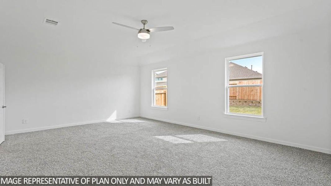 Spacious, unfurnished interior of a new home in Hills of Westlake, Conroe (Image 17).