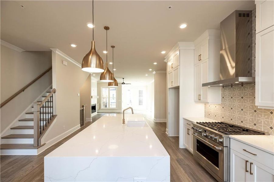 Furnished interior view inside a new home in , Peachtree Corners (Image 9).