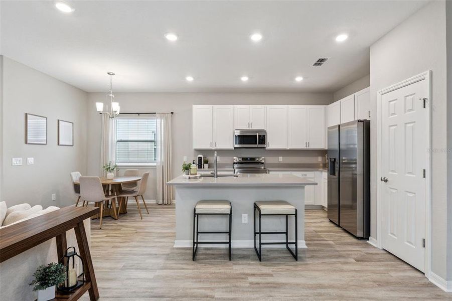 Furnished interior view inside a new home in , St. Cloud (Image 35).