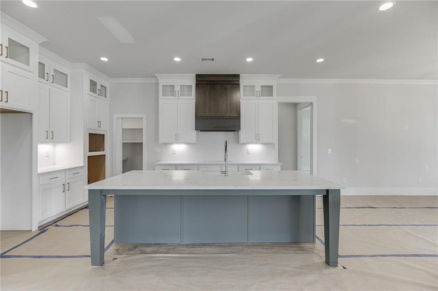Furnished interior view inside a new home in , Buford (Image 8).