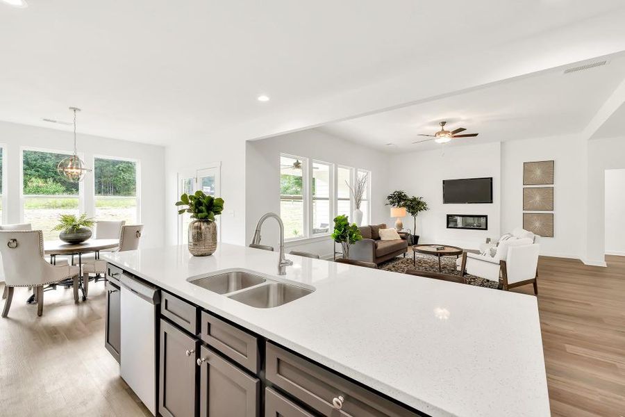 Furnished interior view inside a new home in Westlyn, Winder (Image 28).