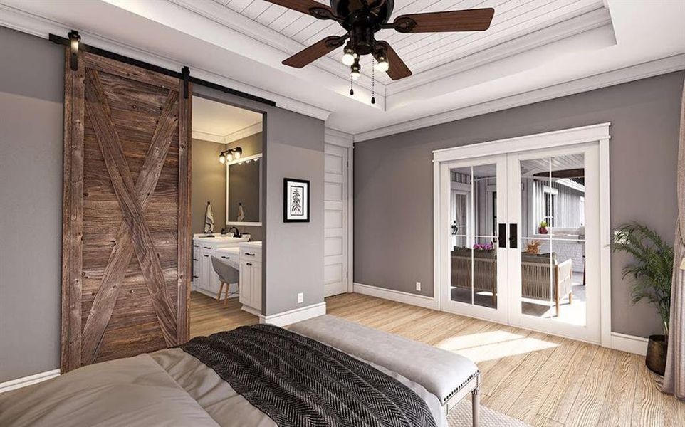 Furnished interior view inside a new home in , Carrollton (Image 6).
