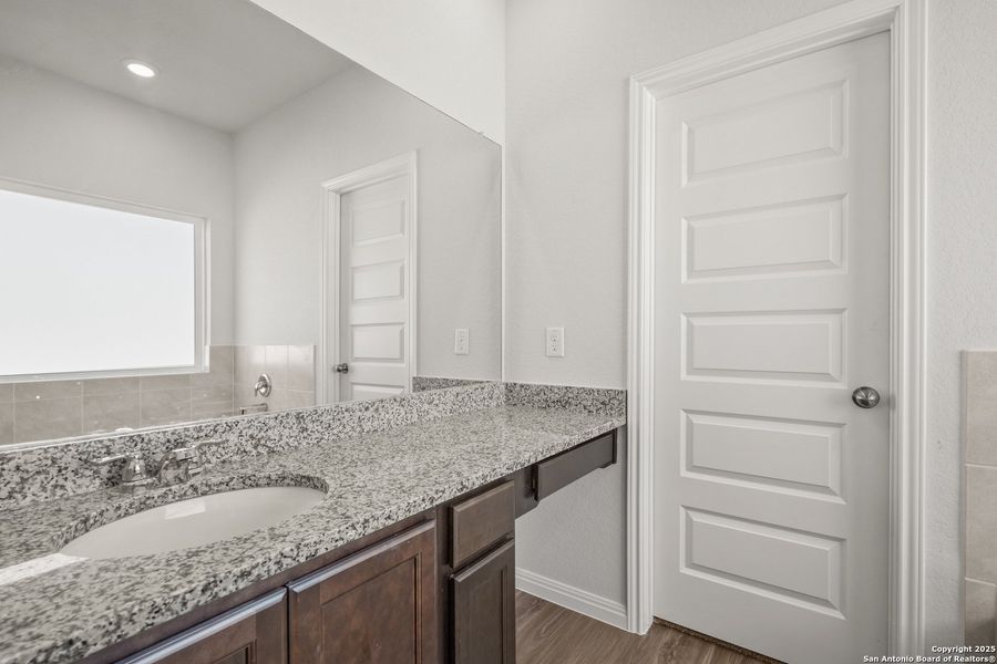 Furnished interior view inside a new home in Hunters Ranch, San Antonio (Image 8). Furnished interior view inside a new home in Hunters Ranch, San Antonio (Image 8).