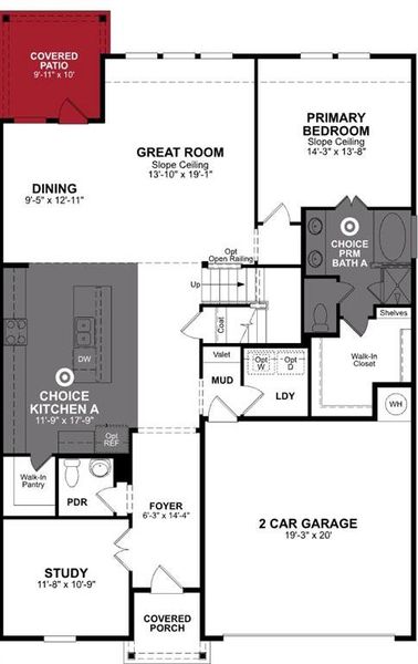 Beazer Homes Verandah Cascade plan