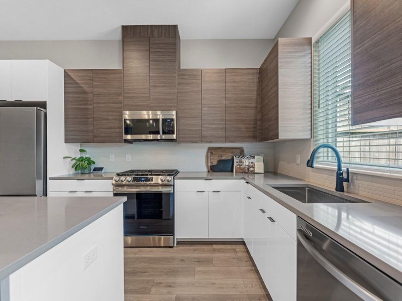 Furnished interior view inside a new home in , Houston (Image 5).