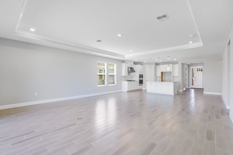Spacious, unfurnished interior of a new home in Headwaters at Lofton Creek, Yulee (Image 28). Spacious, unfurnished interior of a new home in Headwaters at Lofton Creek, Yulee (Image 28).