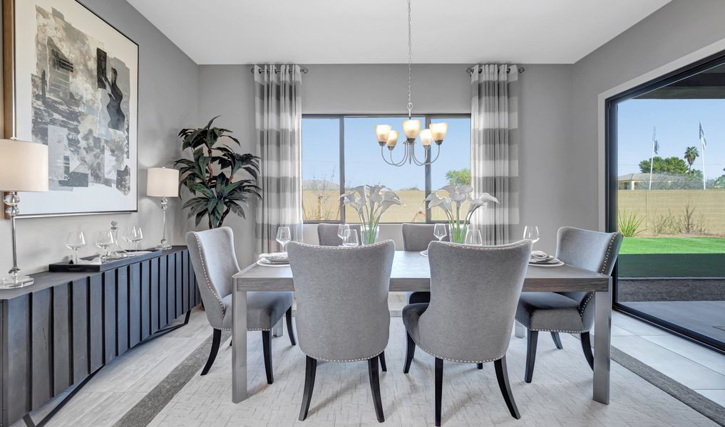 Elegant dining room