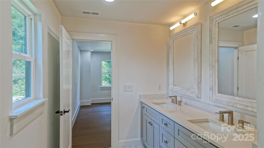Furnished interior view inside a new home in , Charlotte (Image 12).