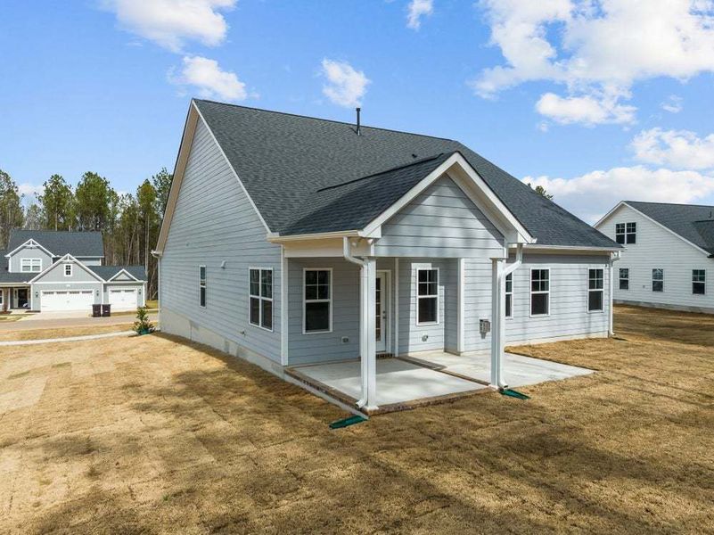 Covered Porch with Grill Patio Option