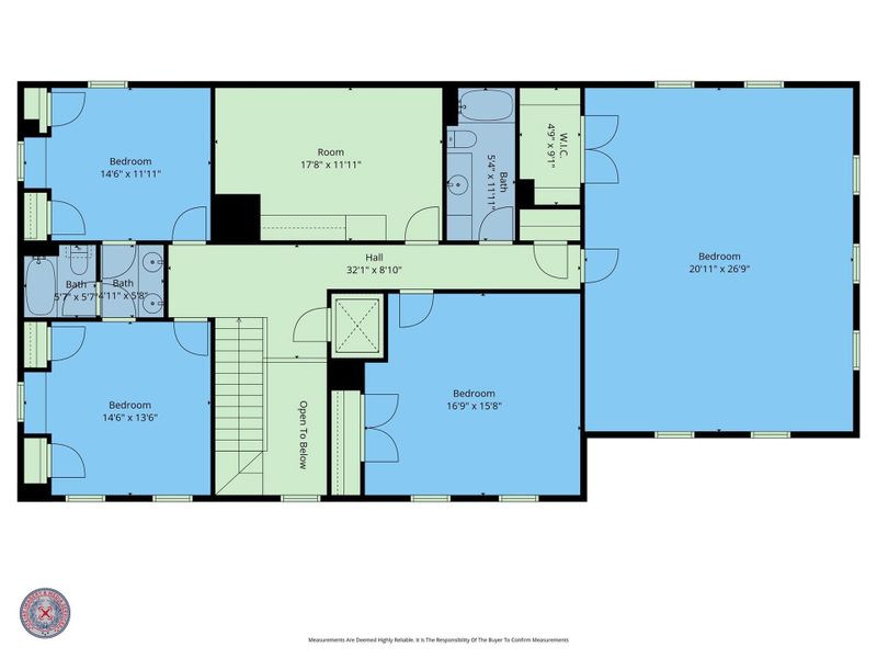 2D floor plan layout of this home in , Montgomery, TX (Image 2).