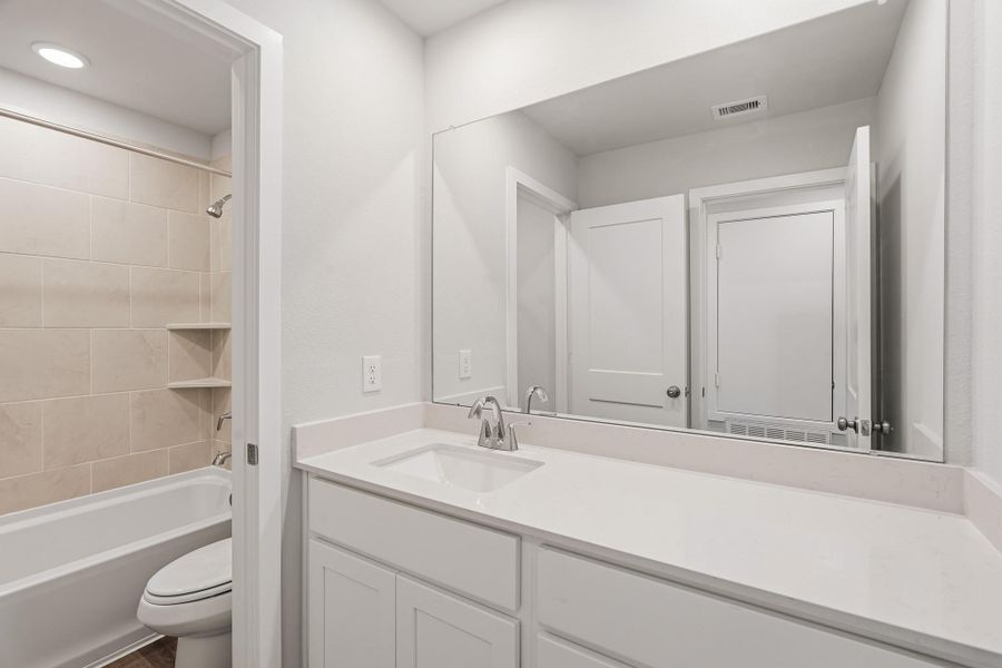 Furnished interior view inside a new home in Laurel Farms, Brookshire (Image 10).