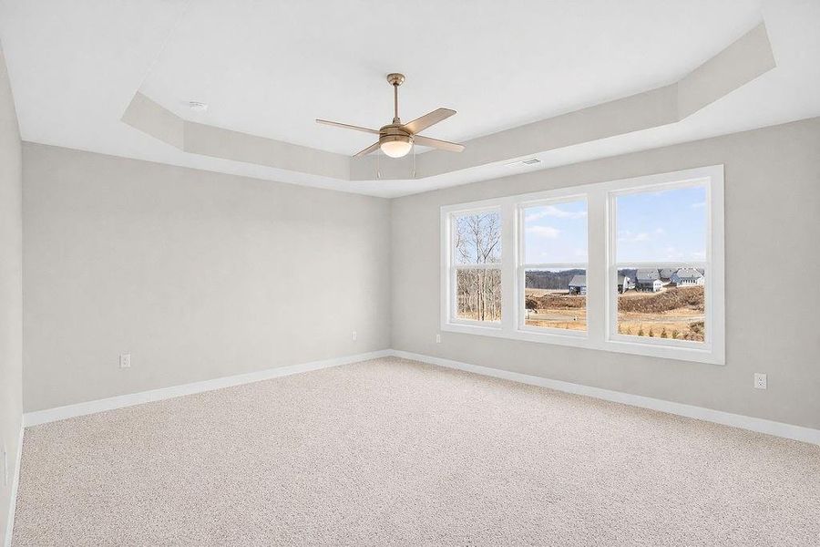 Spacious, unfurnished interior of a new home in The Manor at Gainesville Township, Gainesville (Image 25).
