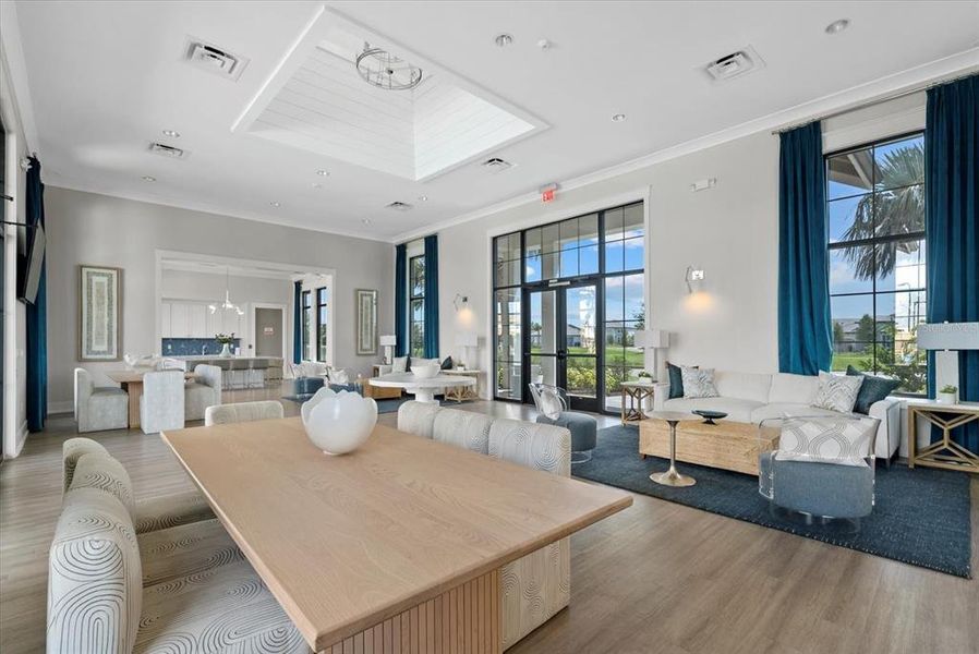 Furnished interior view inside a new home in , Bradenton (Image 16). Furnished interior view inside a new home in , Bradenton (Image 16).