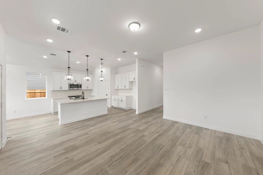 Open Kitchen-Living Room