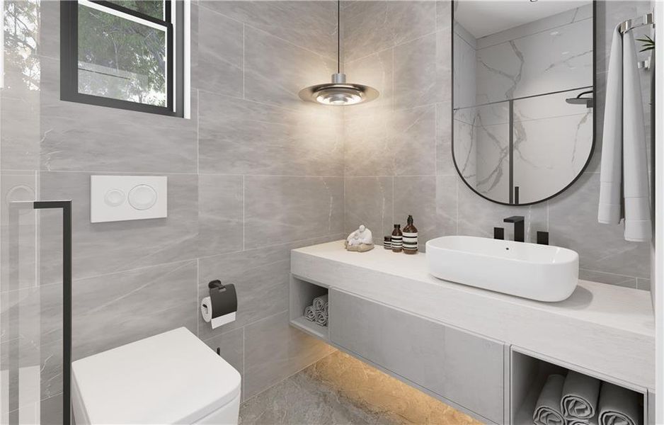 Furnished interior view inside a new home in , Sugar Hill (Image 16).
