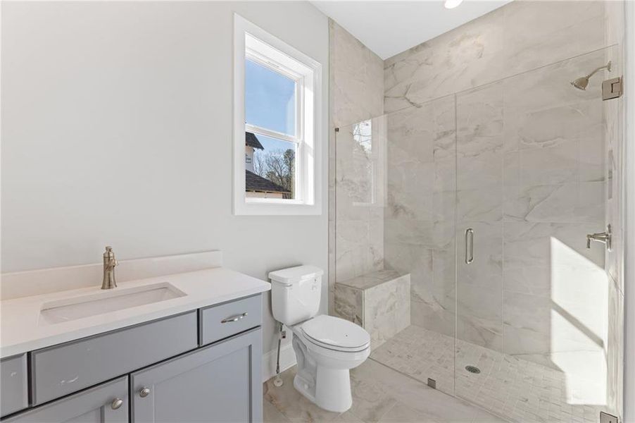 Furnished interior view inside a new home in Ashbury Commons, Powder Springs (Image 9).