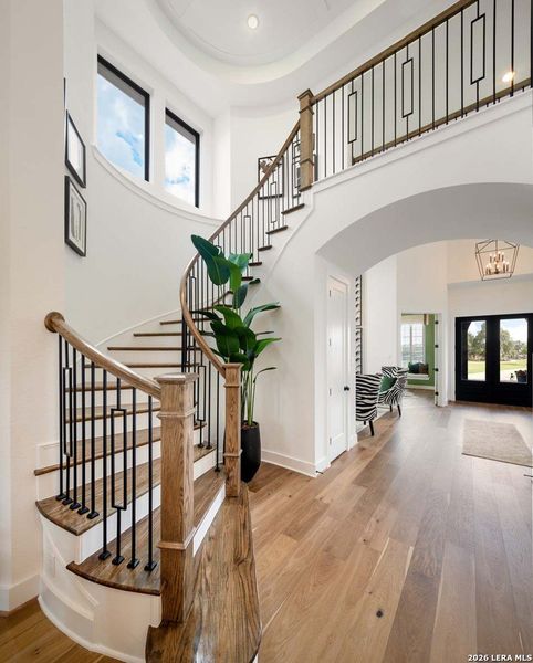 Furnished interior view inside a new home in Veramendi, New Braunfels (Image 16).