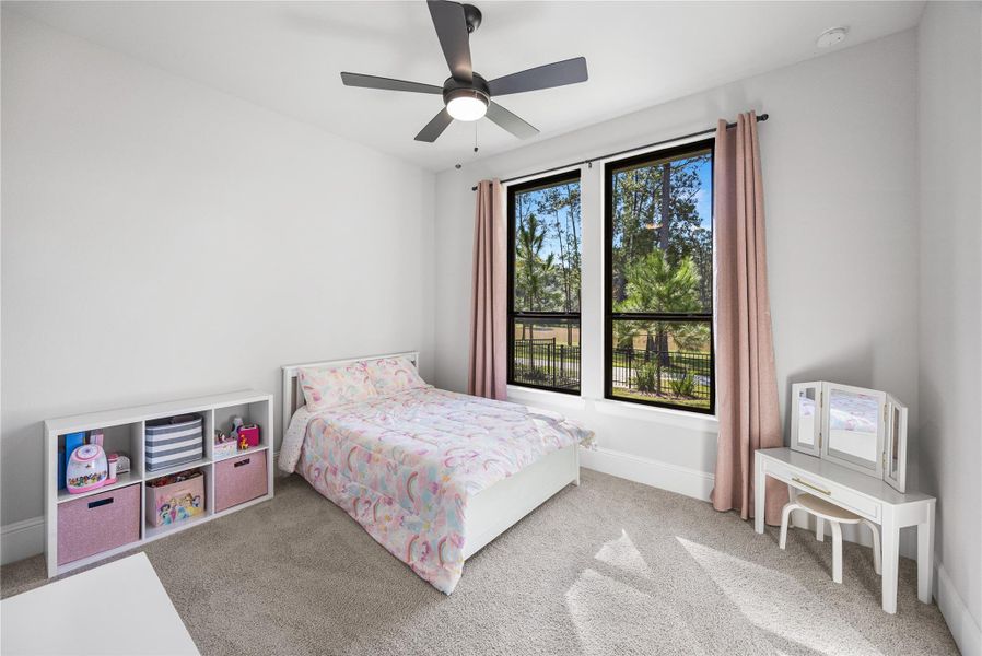 4th bedroom located at the rear of the home.