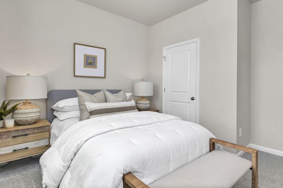 Furnished interior view inside a new home in Mulberry Landing, Orangeburg (Image 24). Furnished interior view inside a new home in Mulberry Landing, Orangeburg (Image 24).