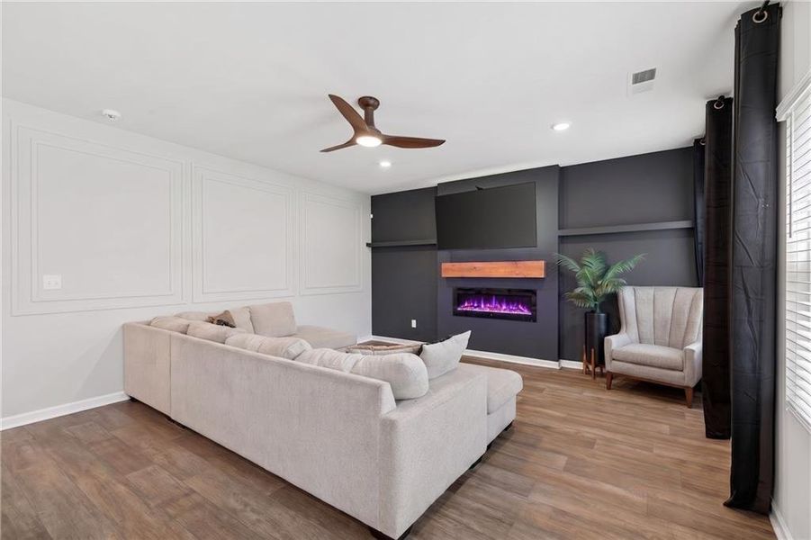Furnished interior view inside a new home in , Covington (Image 15).
