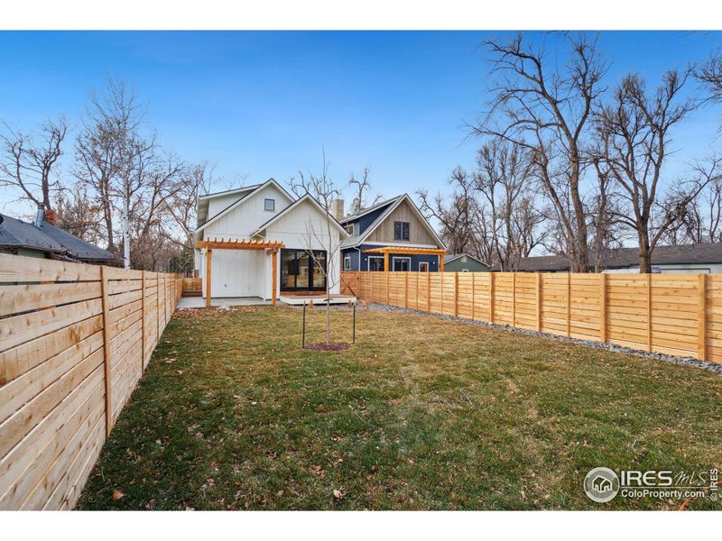 Fenced Yard for Privacy