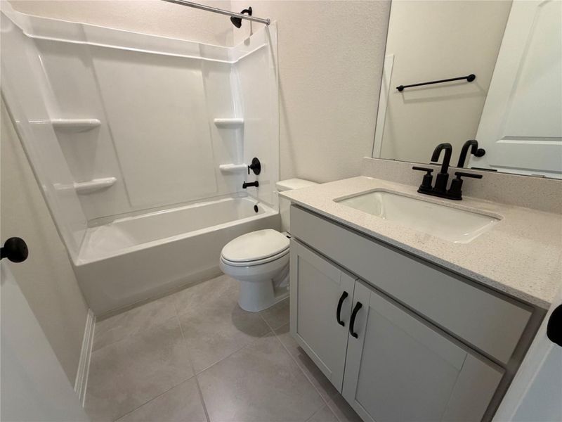 Furnished interior view inside a new home in Lariat, Liberty Hill (Image 8).