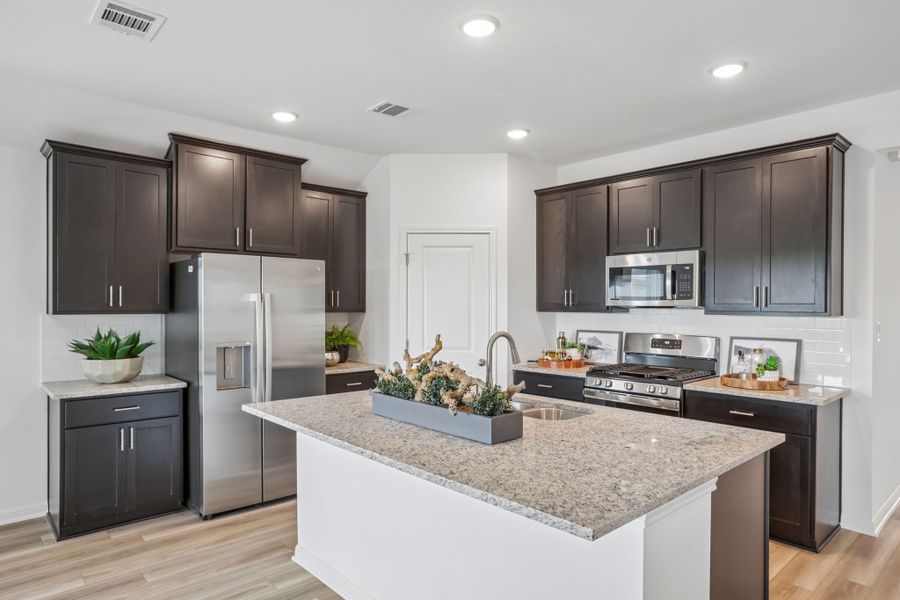 Furnished interior view inside a new home in Lisso, Pflugerville (Image 5).