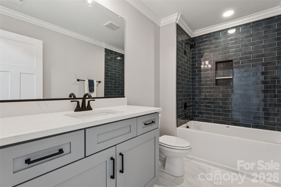 Furnished interior view inside a new home in , Mocksville (Image 7).