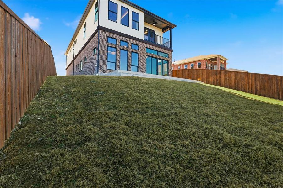 Exterior details and patio area of a home in , Forney (Image 26).