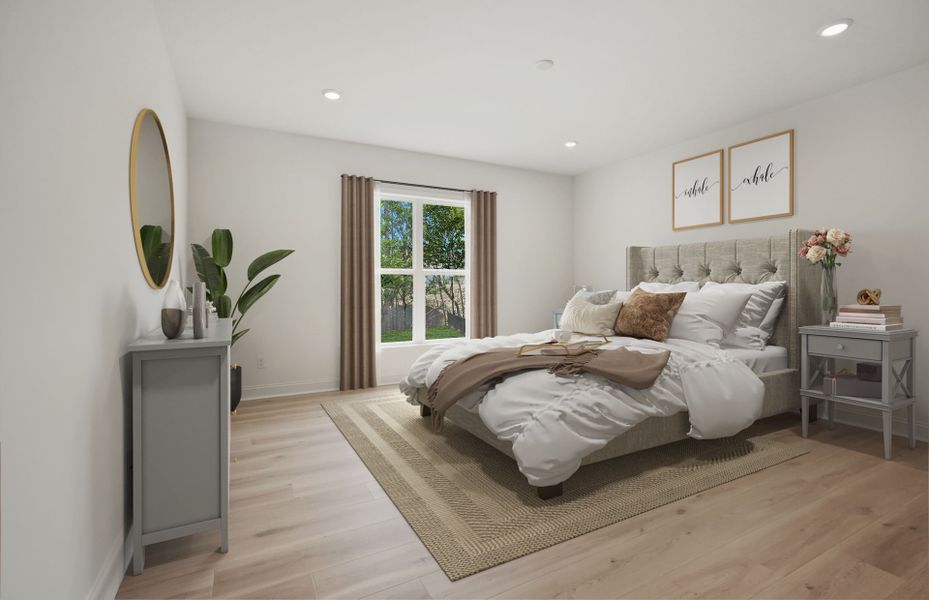Furnished interior view inside a new home in Kinsdale, Lancaster (Image 17).