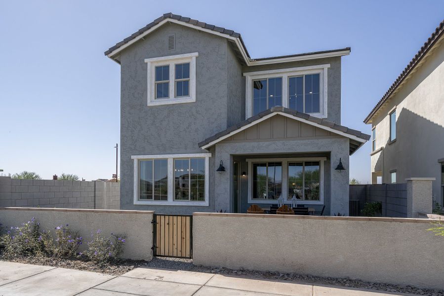 Exterior Backyard | Citron | Greenpointe at Eastmark | New homes in Mesa, Arizona | Landsea Homes