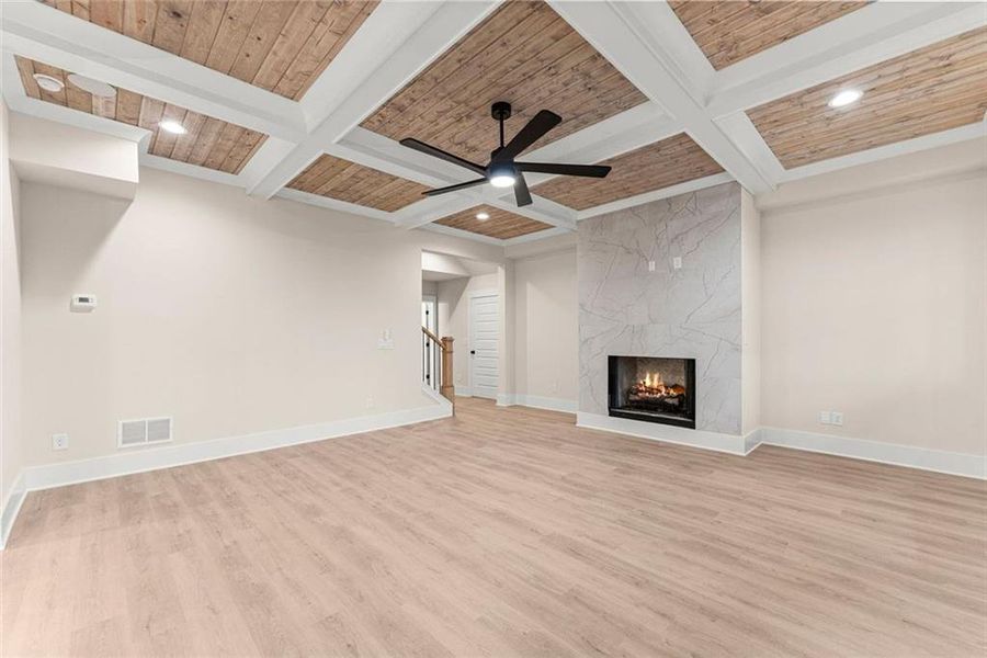 Spacious, unfurnished interior of a new home in , Gainesville (Image 63).