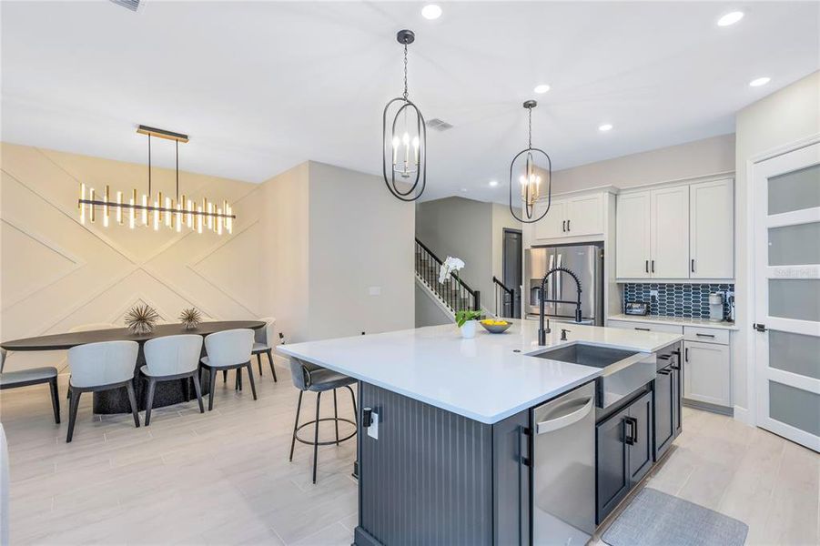 Furnished interior view inside a new home in Laureate Park, Orlando (Image 14).