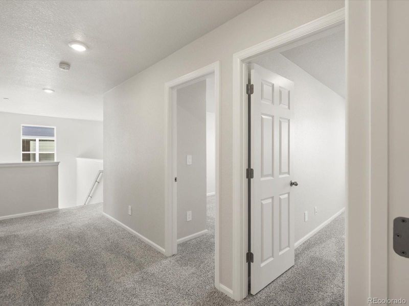 Spacious, unfurnished interior of a new home in Buffalo Highlands: The Flora Collection, Commerce City (Image 21).