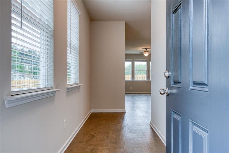 Spacious, unfurnished interior of a new home in Alcovy Village, Lawrenceville (Image 16).