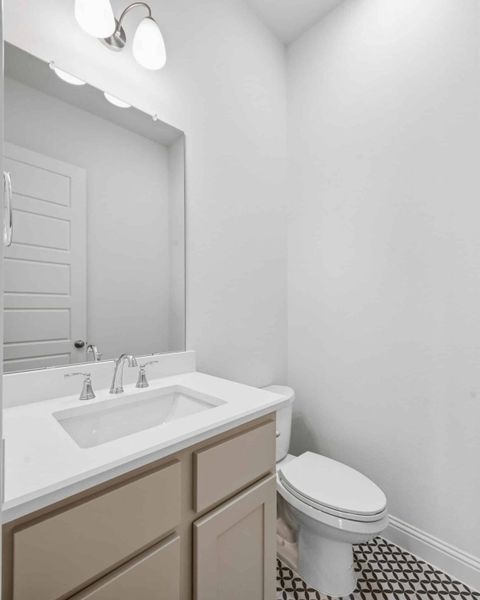 Furnished interior view inside a new home in Highland Crossing, Celina (Image 14).