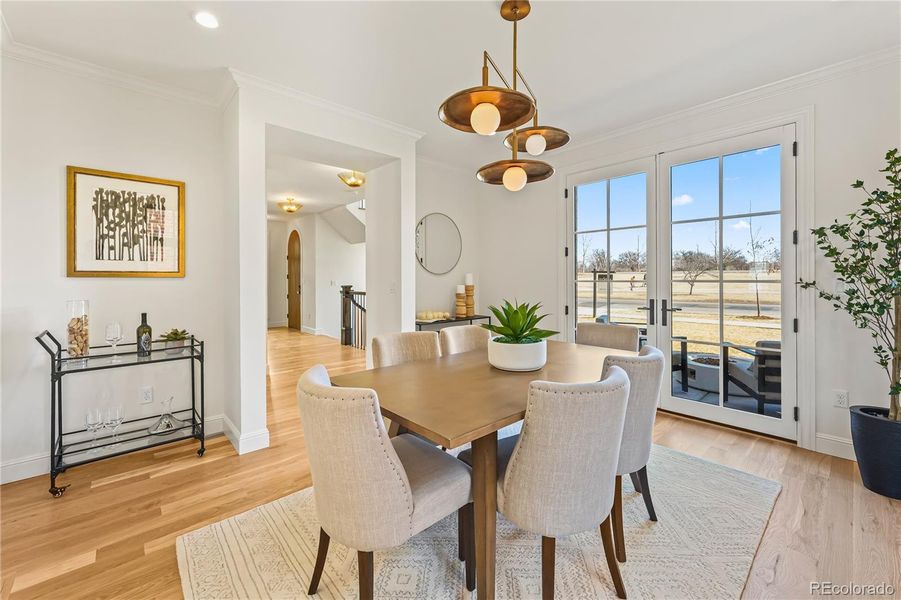 Furnished interior view inside a new home in , Denver (Image 13).