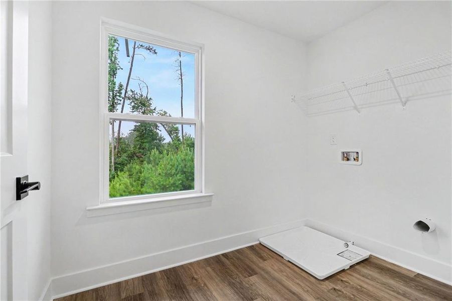 Spacious, unfurnished interior of a new home in Thunder Ridge, Dawsonville (Image 66).