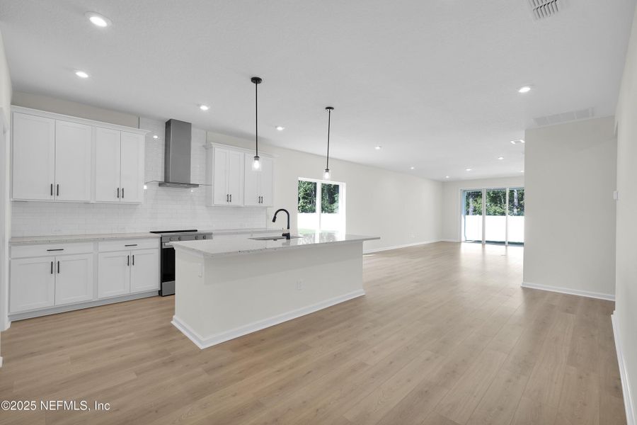 Furnished interior view inside a new home in , St. Augustine (Image 9).