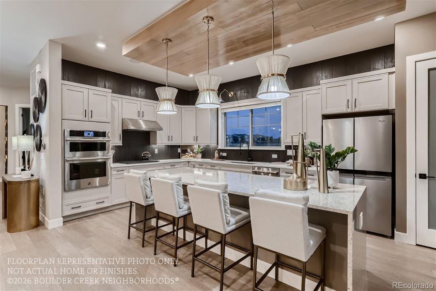 Furnished interior view inside a new home in , Broomfield (Image 9).