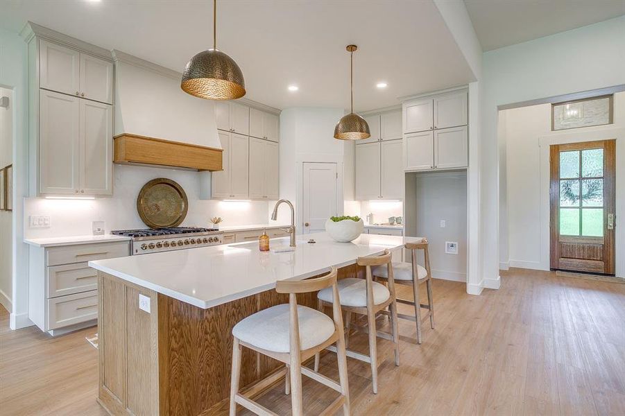 Furnished interior view inside a new home in , Burleson (Image 8).