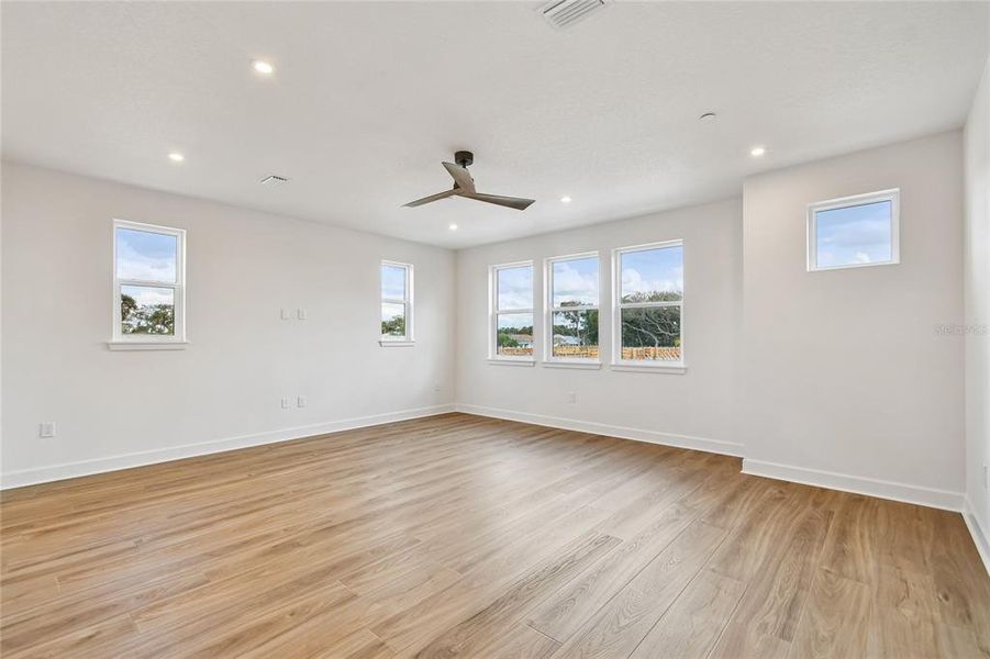Spacious, unfurnished interior of a new home in EvenTide, New Smyrna Beach (Image 21). Spacious, unfurnished interior of a new home in EvenTide, New Smyrna Beach (Image 21).