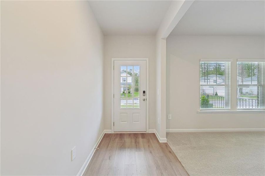 Spacious, unfurnished interior of a new home in Preserve at Mountain Creek, Pendergrass (Image 26). Spacious, unfurnished interior of a new home in Preserve at Mountain Creek, Pendergrass (Image 26).