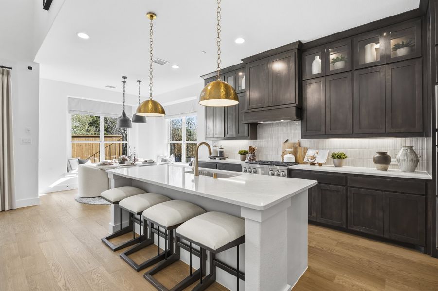 Representative furnished interior of a home built from the Victoria by Windsor Homes in Oak Ridge Park, Corinth (Image 14).
