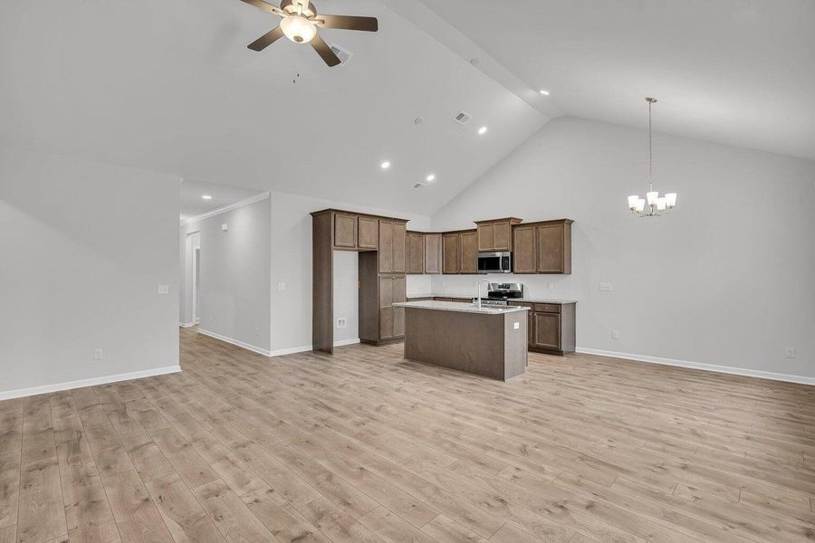 Spacious, unfurnished interior of a new home in Abbey Walk, Moncks Corner (Image 13).