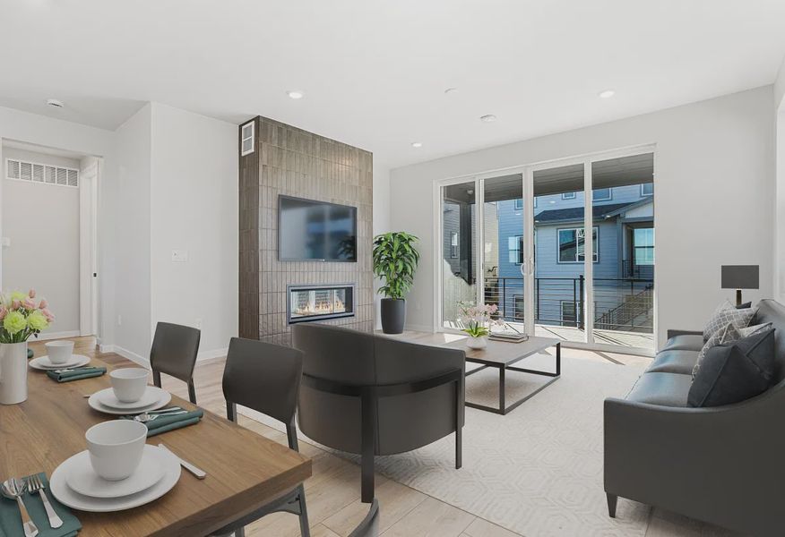 Homesite 44 Great Room - Virtually Staged - 4 of 7