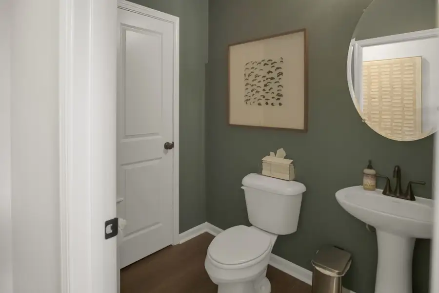 Furnished interior view inside a new home in The Oaks, Clarksville (Image 14).